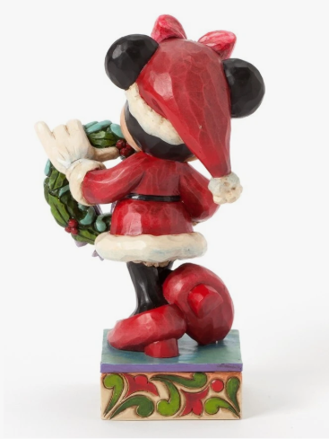 Enesco Disney Traditions - Seasons Greetings (Minnie Mouse Christmas Figurine)