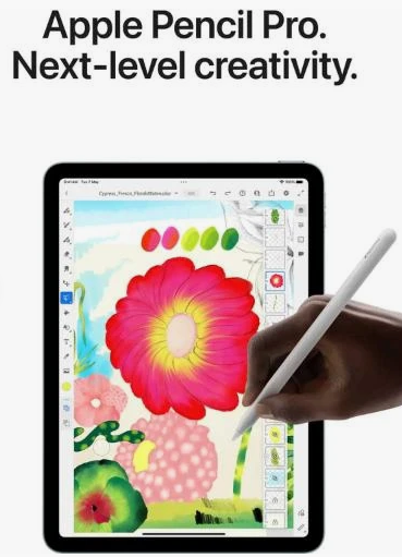 Apple 13-inch iPad Air M2 (2024) Wi-Fi UAE Version 128GB,Blue